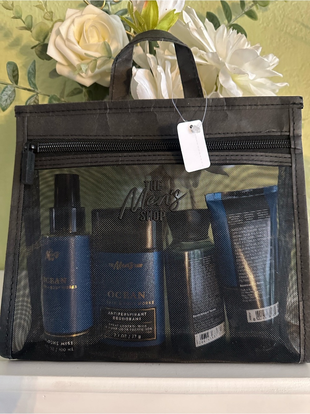 NEW BBW MENS TRAVEL BAG GIFT SET OCEN